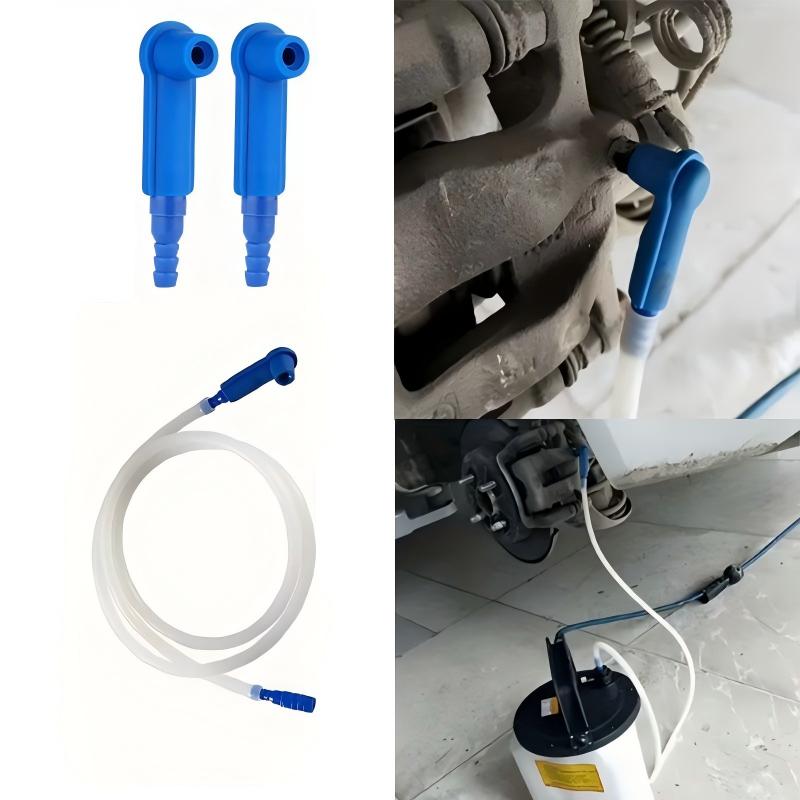 Brake Fluid - 4ピースブレーキフルード交換ツール、車用ブレーキフルード交換ツール、ポンプオイルブリード交換エアキットスワップツールコネクター