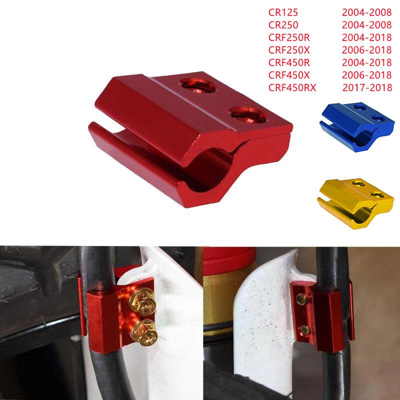 Brake Line Motorcycle - オートバイフロントブレーキラインホルダーホースクランプ交換用オートバイアクセサリー CR125/250 CRF250R/250X CRF450R/450X/450RX用
