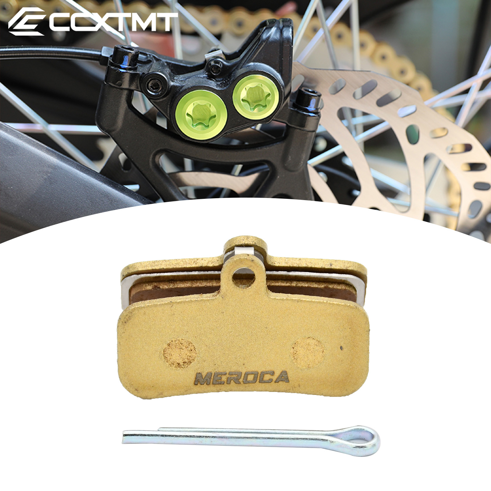 オートバイのフロントとリアのサイレントブレーキパッドディスク - Brake Pads Bike のレビューと価格