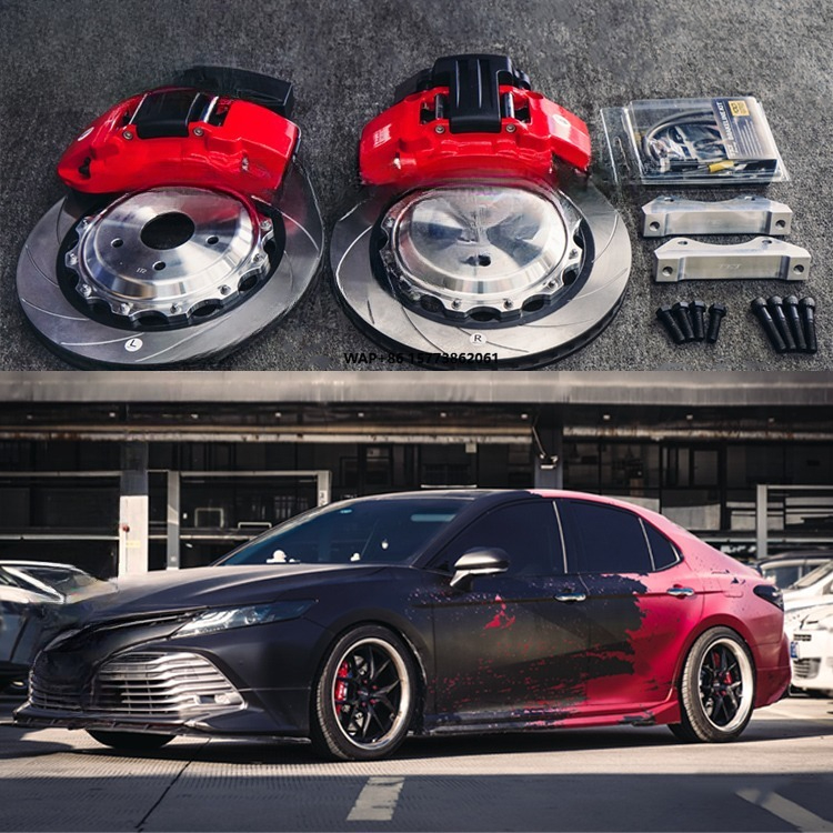 リアEブレーキキット 4ピストンキャリパー 355×28mm - Brake Rotor のレビューと価格