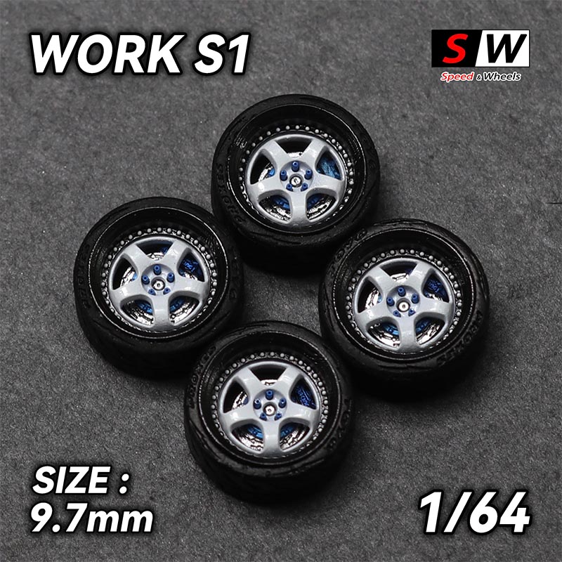 SW 1/64work S1 カーモデル改造用ホイールハブ（ - Brake Caliper のレビューと価格