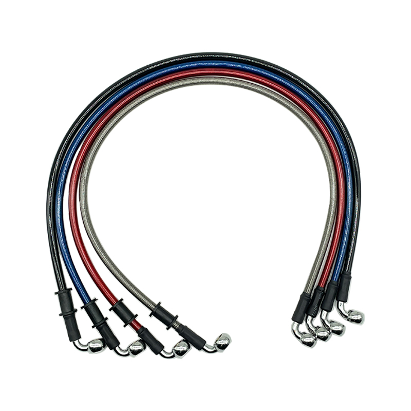 2個 ブラック 300mm～2200mm 90 °   10 - Brake Line Motorcycle のレビューと価格