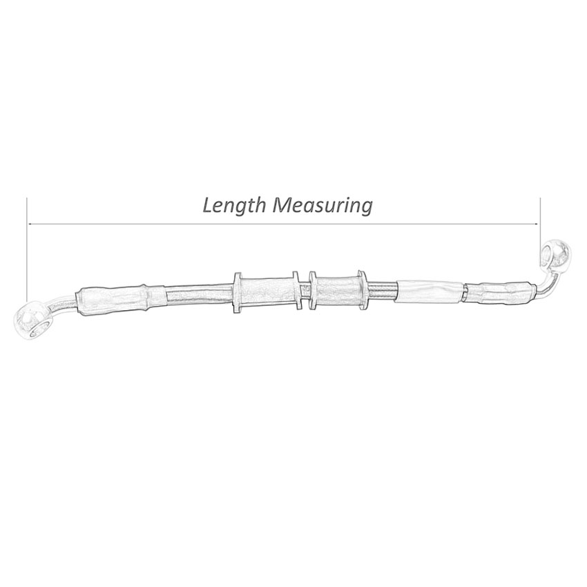 スズキカワサキおよびヤマハ用油圧ブレーキホース,ドットライン - Brake Line Motorcycle のレビューと価格