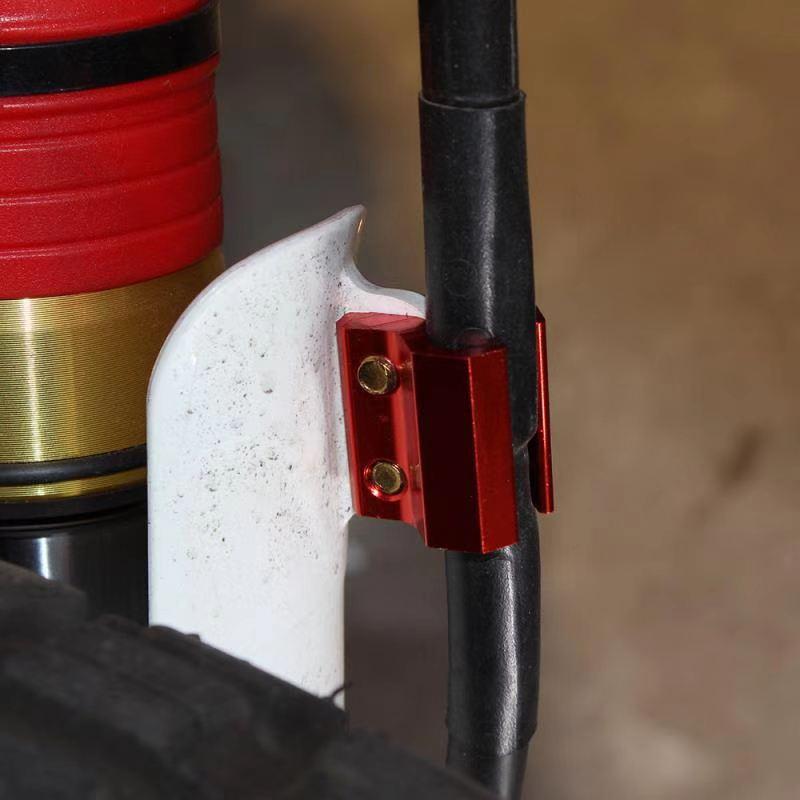 オートバイフロントブレーキラインホルダーホースクランプ交換用 - Brake Line Motorcycle のレビューと価格